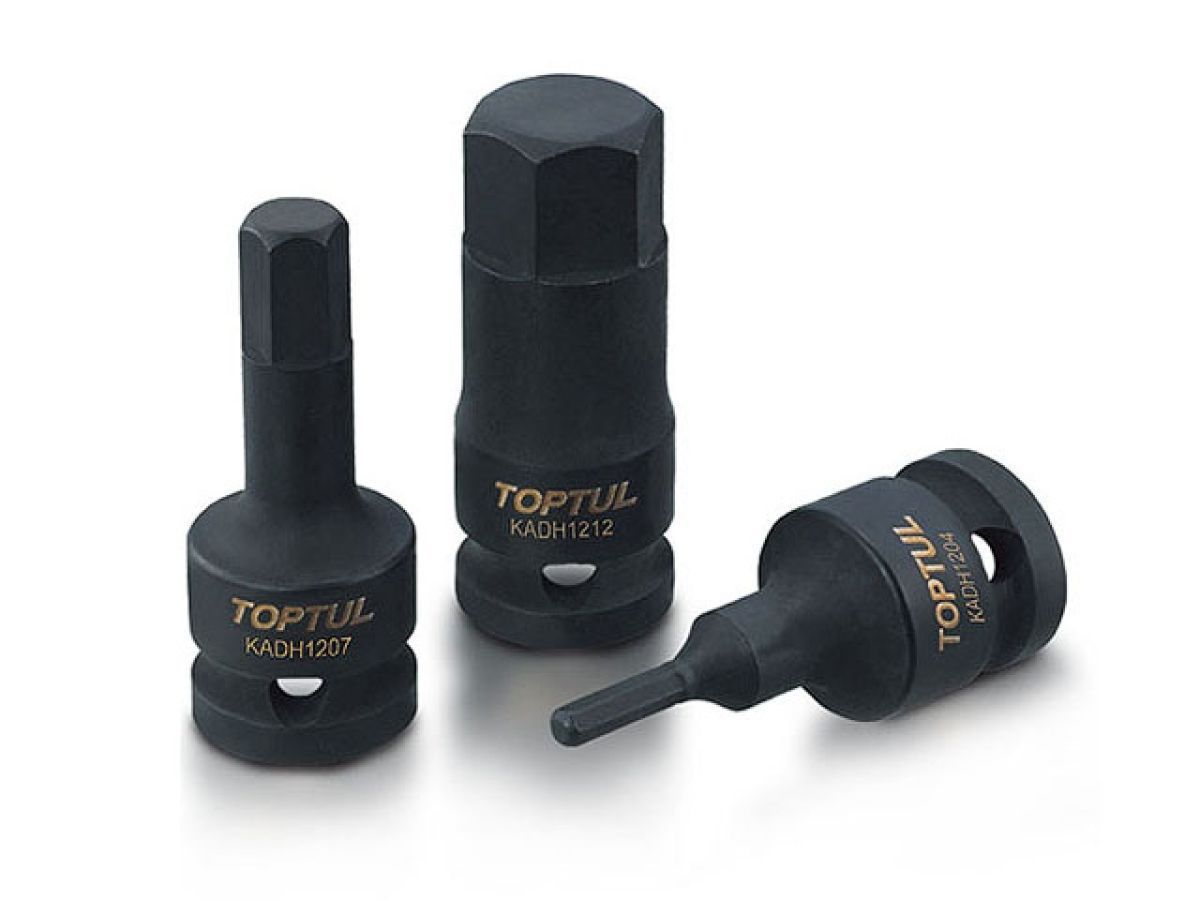 Головка ударная 1/2" 6мм 6гр. (Длина - 60 мм.) Toptul KADH1606