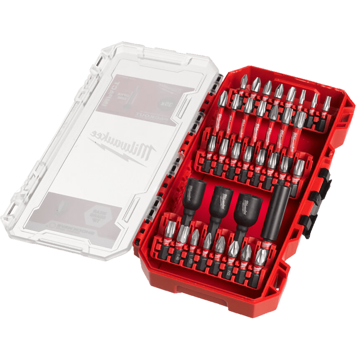 Набор Биты Shockwave и торцевых головок (35 шт.) в кейсе MILWAUKEE Milwaukee 4932492003