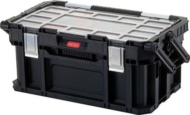 Ящик для инструментов Connect Canti Tool Box Black STD EuroPRO    KETER 17203104