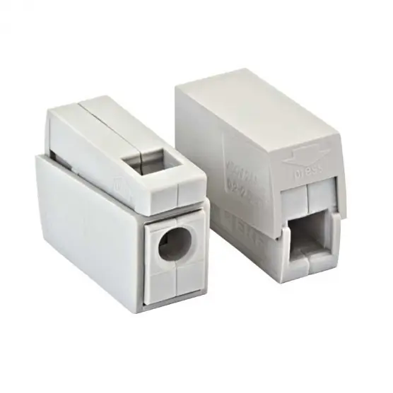 Клемма СМК 224-111 проходная на 1 проводник 1,0-2,5(4,0) мм2EKF plc-smk-111