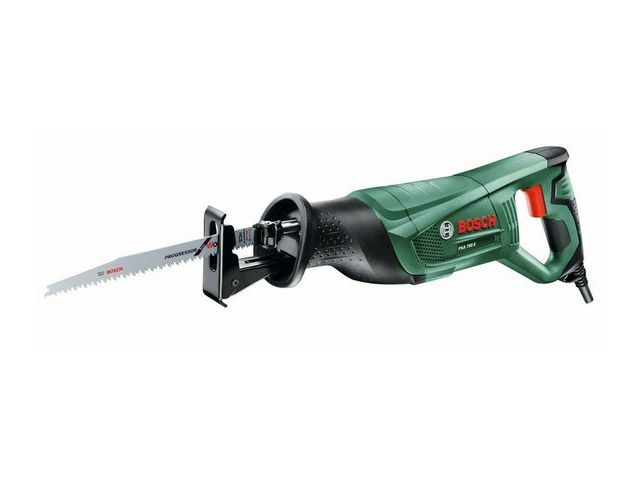Сабельная пила PSA 700 E, 710Вт, пропил до 150мм,  BOSCH 06033A7020