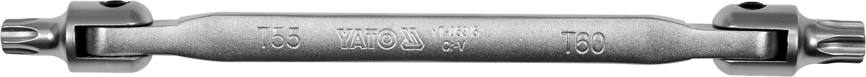 Ключ гаечный шарнирный Torx T55хT60  YATO YT-05315