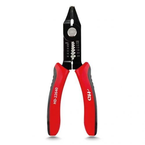 Бокорезы с функцией снятия изоляции 140 мм, 65Mn+TPR, RHC45-51 H-D HD-22640