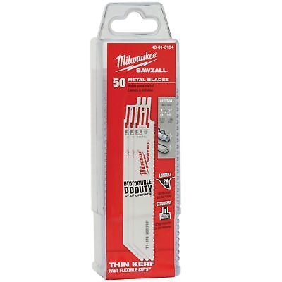 Пильное полотно для ножовки Thin Kerf S922EF 150 x 18 мм (50 шт) по металлу, MILWAUKEE 48016184