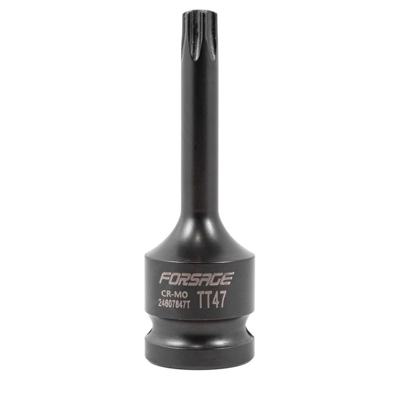 Головка-бита TORX ударная TH47 с отверстием, 1/2" Rock FORCE RF-24607847T