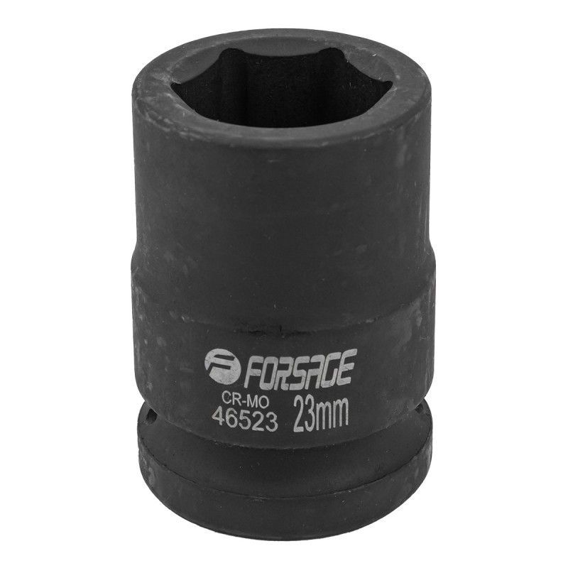 Головка ударная 23мм (6гр.) 3/4"  Forsage F-46523
