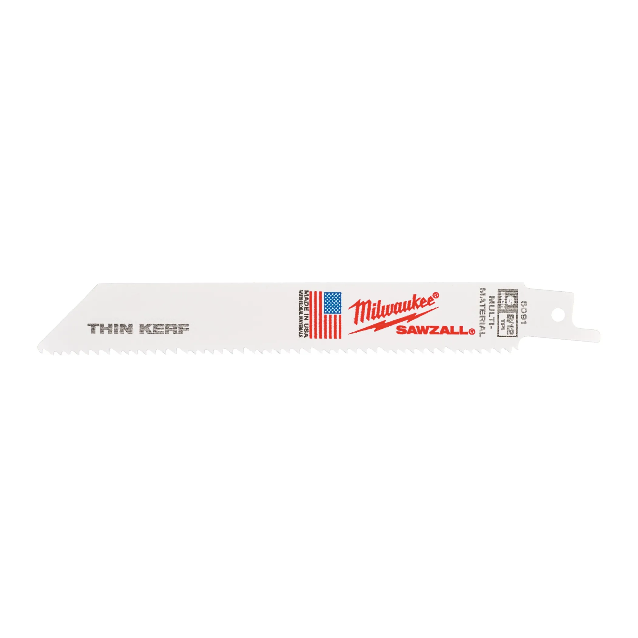 Полотно к сабельной пиле THIN KERF (5 шт / 150 мм / BIM / демонтаж), MILWAUKEE ...Milwaukee 48005091