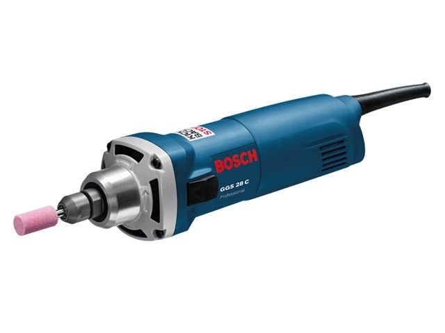 Прямая шлифмашина GGS 28 C, 600Вт, цанга 6мм, 28000об/мин  BOSCH 0601220000