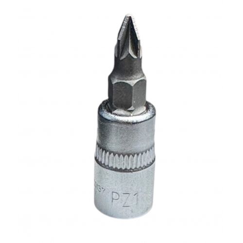 Головка 1/4" с насадкой крестовой PZ1, длина 37 мм H-D HD-14PZ0137