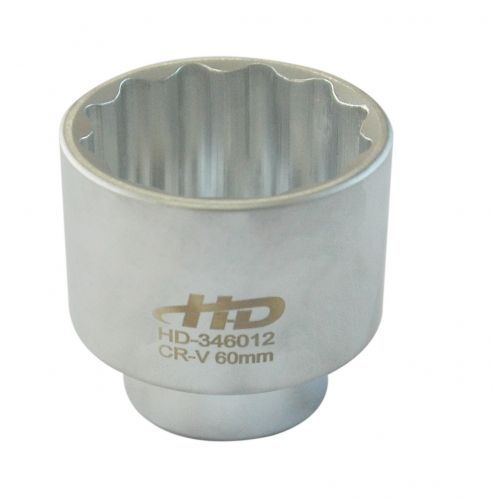 Головка торцевая 3/4" 12гр. 60мм L75мм CrV H-D HD-346012