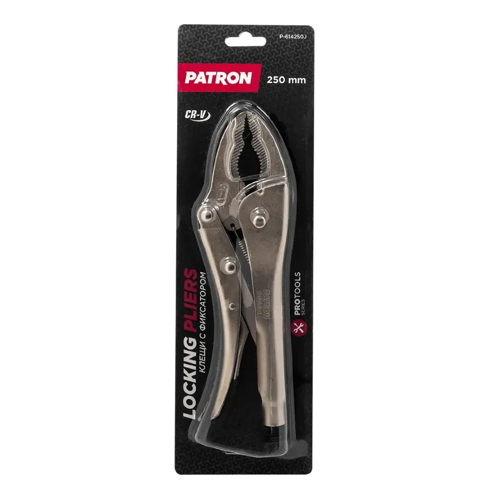 Зажим гейферный 10" (250мм) PATRON Patron P-614250J