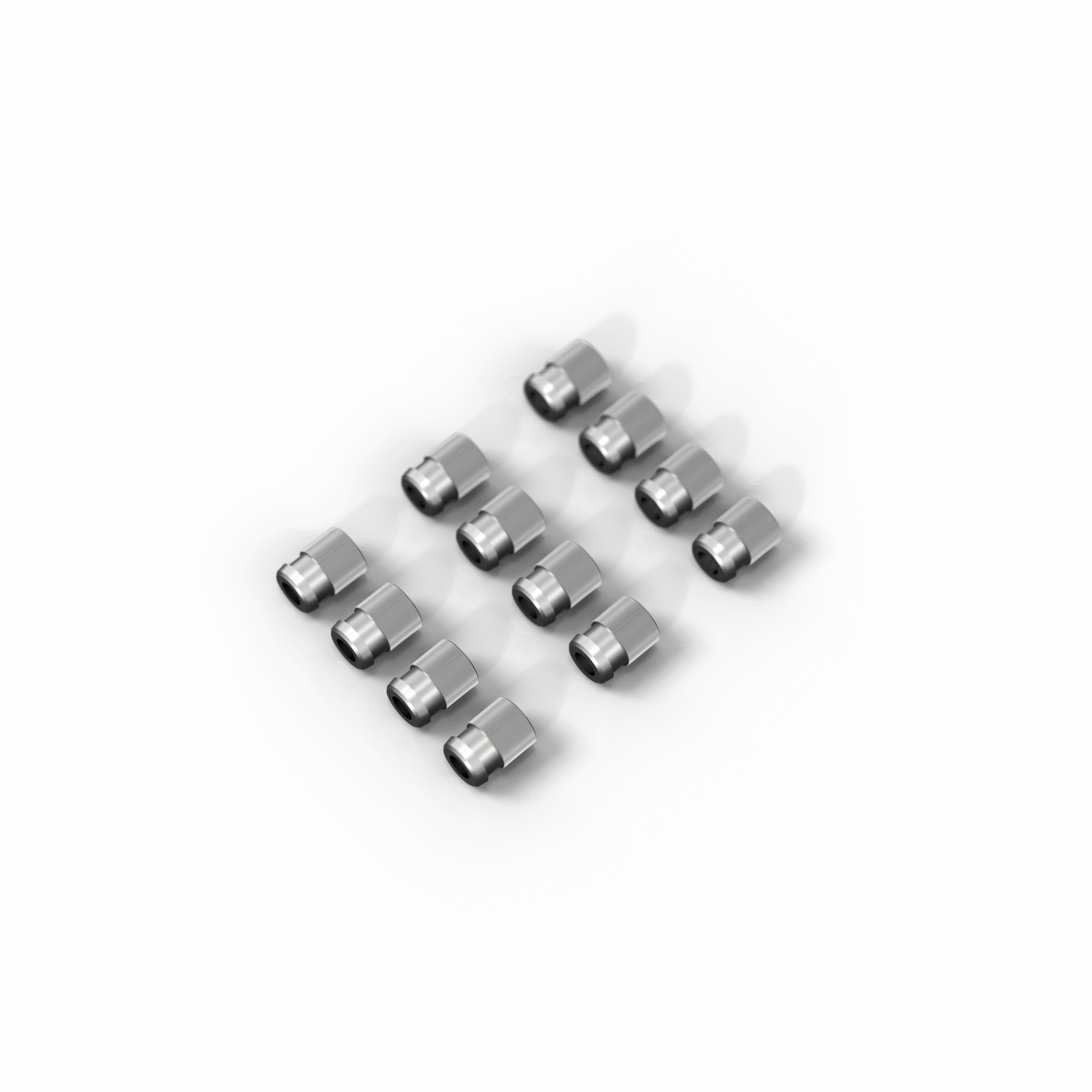 Набор вставок с резьбой М8 (12 шт) System Custom Threaded Inserts M8 12 QBRICK Z258230PG001