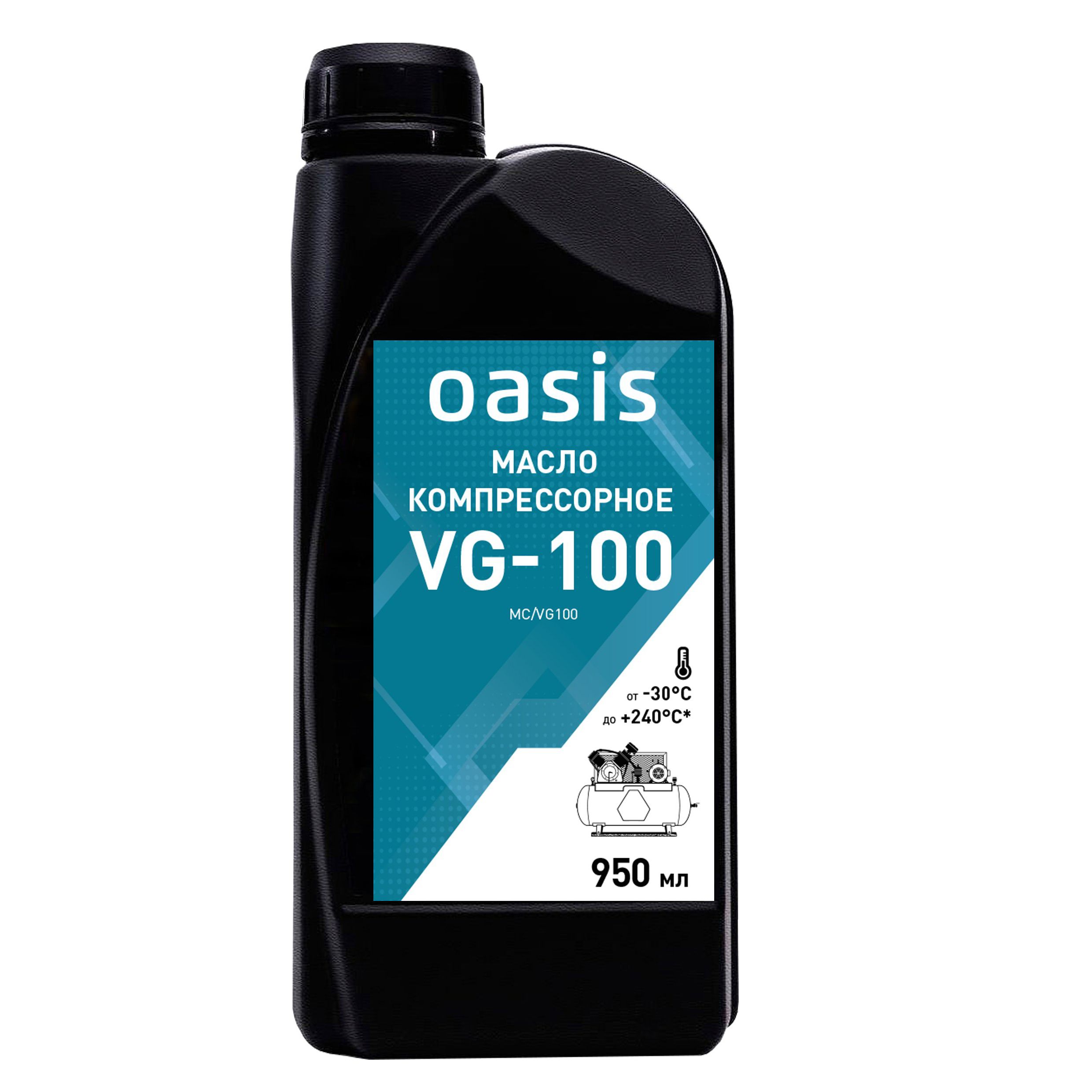 Масло компрессорное VG-100 Oasis MC/VG100 (950 мл)OASIS 4640130950538