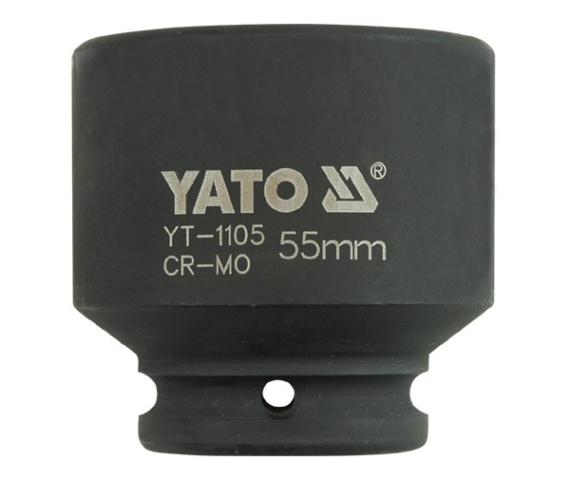 Головка торцевая ударная 3/4" 6гр. 55mm L74mm CrMo  YATO YT-1105