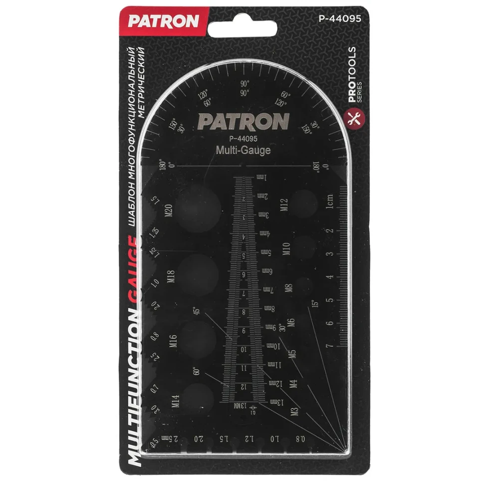 Шаблон измерительный многофункциональный PATRON Patron P-44095