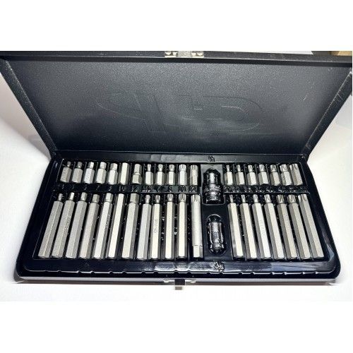 Головки-биты специальные TORX, HEX, SPLINE (набор 40пр.) CrV 55-62 HRS H-D HD-66400
