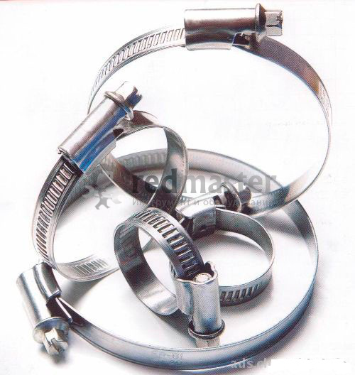 Хомут железный  (7/16'' - 3/4'') (50шт)  KINGTOOL 12-19(12-20)мм