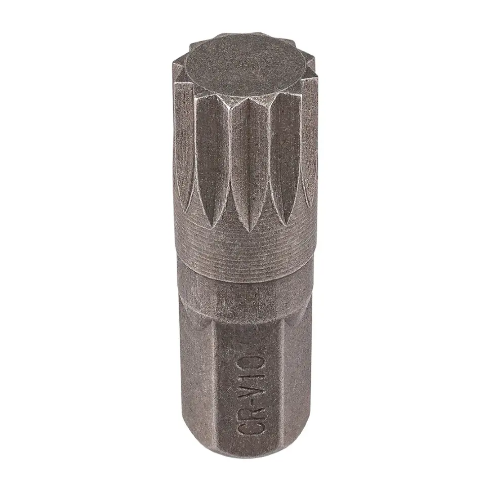 Бита SPLINE 12-гранная M10х30ммL RockFORCE Rock FORCE RF-1583010