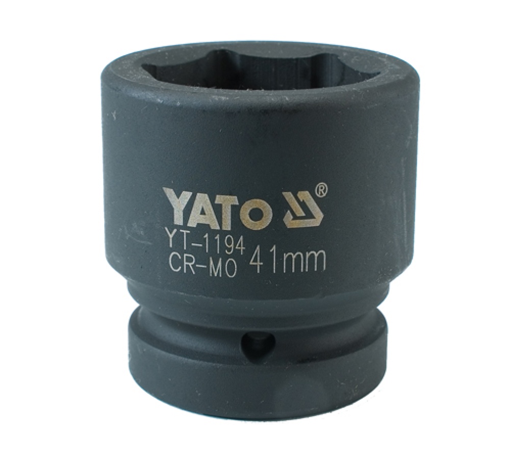 Головка торцевая ударная 1" 6гр. 41mm L65mm CrMo  YATO YT-1194