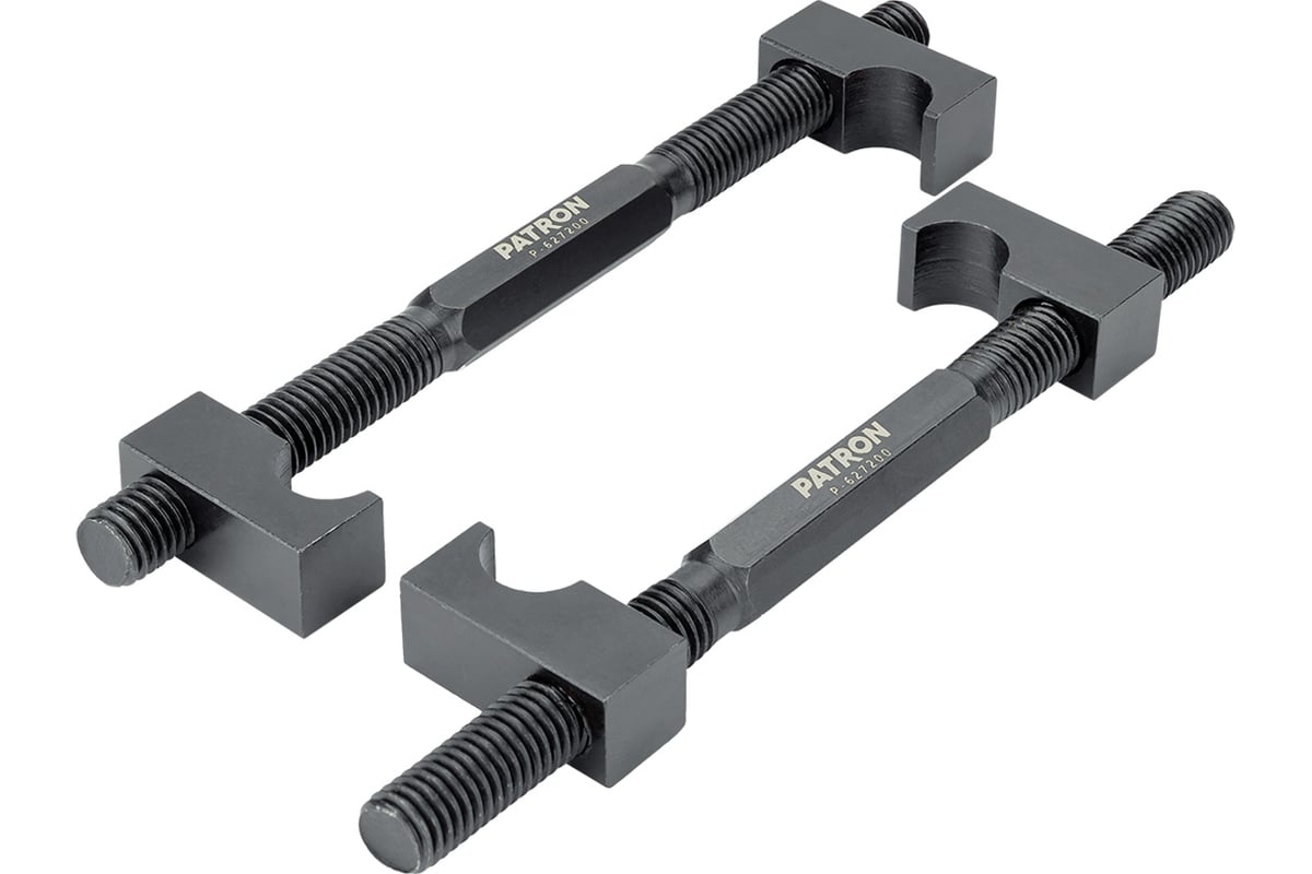 Стяжка пружин однозахватная 200мм (набор 2шт.) PATRON P-627200 Стяжка пружин однозахватная 200мм (набор 2шт.) PATRON P-627200