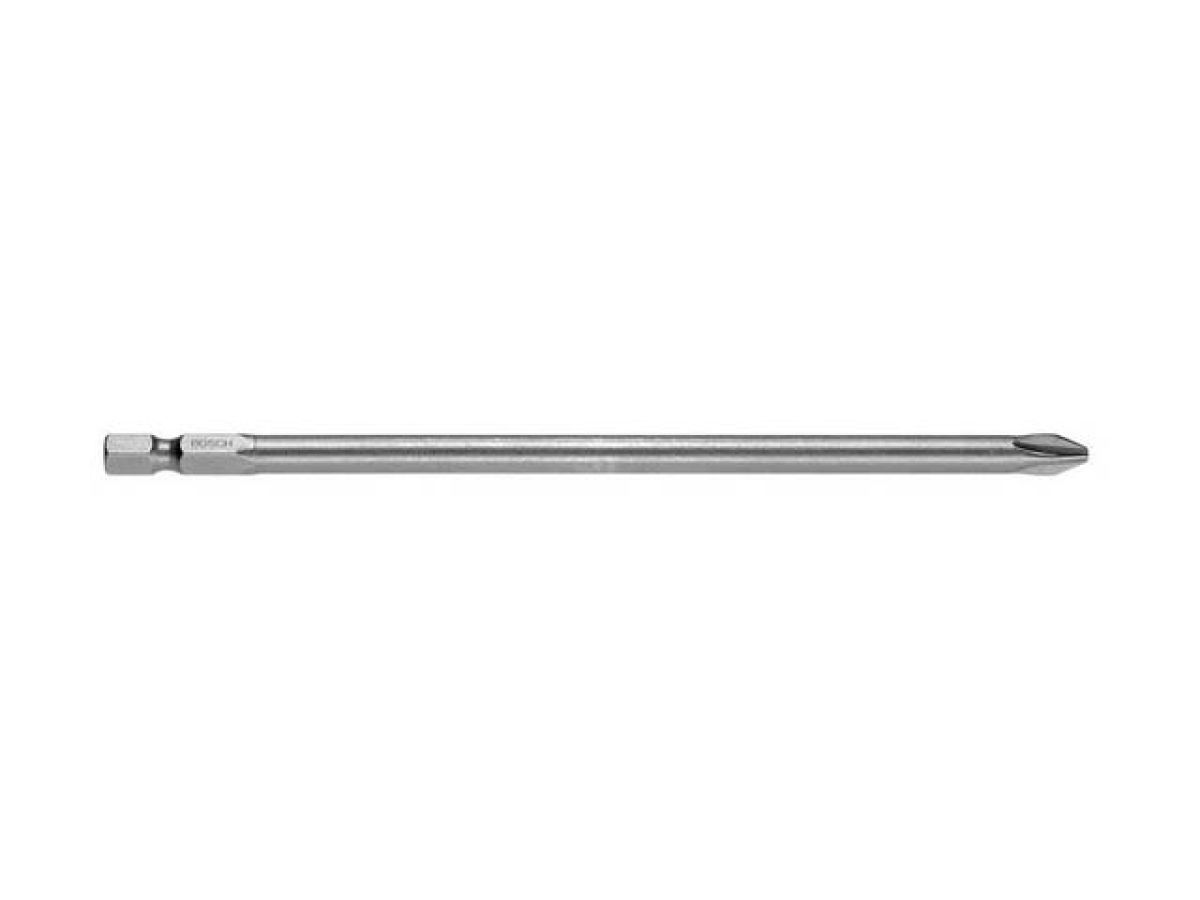 Насадка (бита) крестообразная PH2 152 мм ( посадочн. шестигранник 1/4 ") BOSCH 2607001540