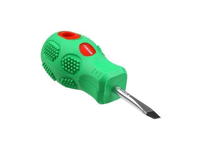 Отвертка шлицевая SL "бочка" с двухкомпонентной рукояткой Anti-Slip 4.0 х 38mm ВОЛАТ 17095-430