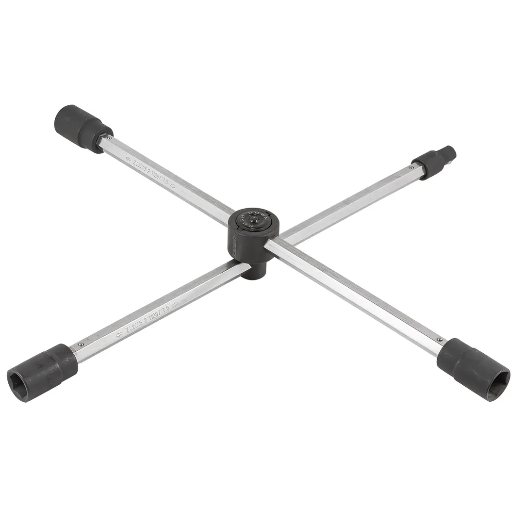 Ключ балонный крестовой складной 18" (17, 19, 22мм, 1/2'') Forsage F-681500