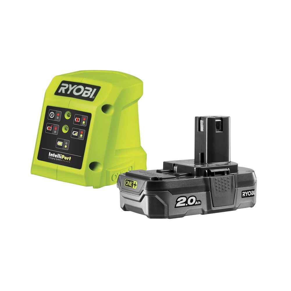 ONE + / Аккумулятор, 18В, 2.0А/ч, с зарядным устройством RYOBI RC18115-120VSE