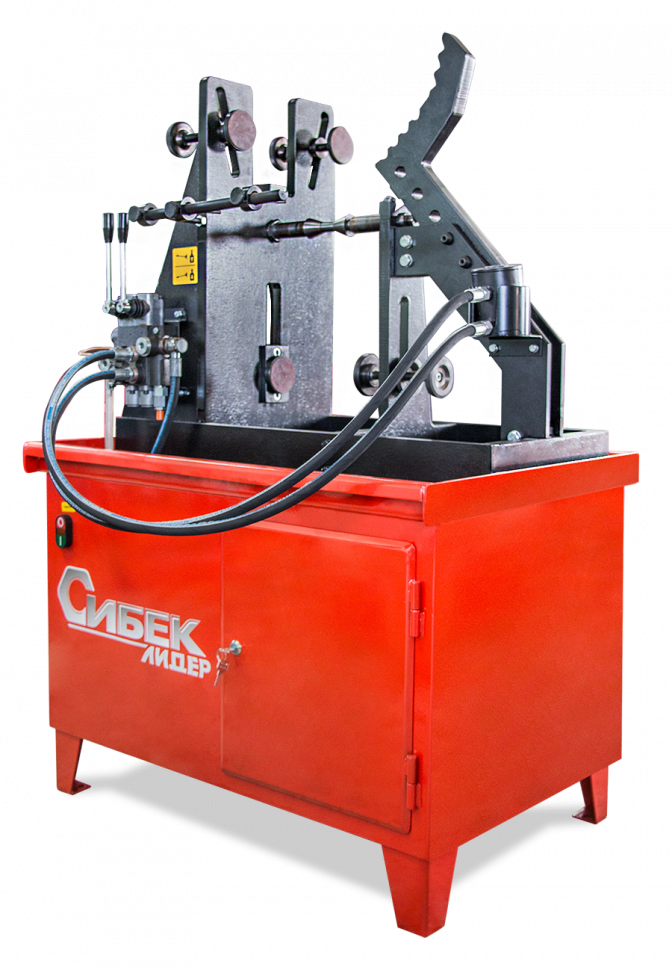 Лидер Стенд для правки дисков (Электрический стенд 380В с гидроприводом для правки мотоциклетных дисков) Сибек ДПМ8.0.000Д-380 СБ