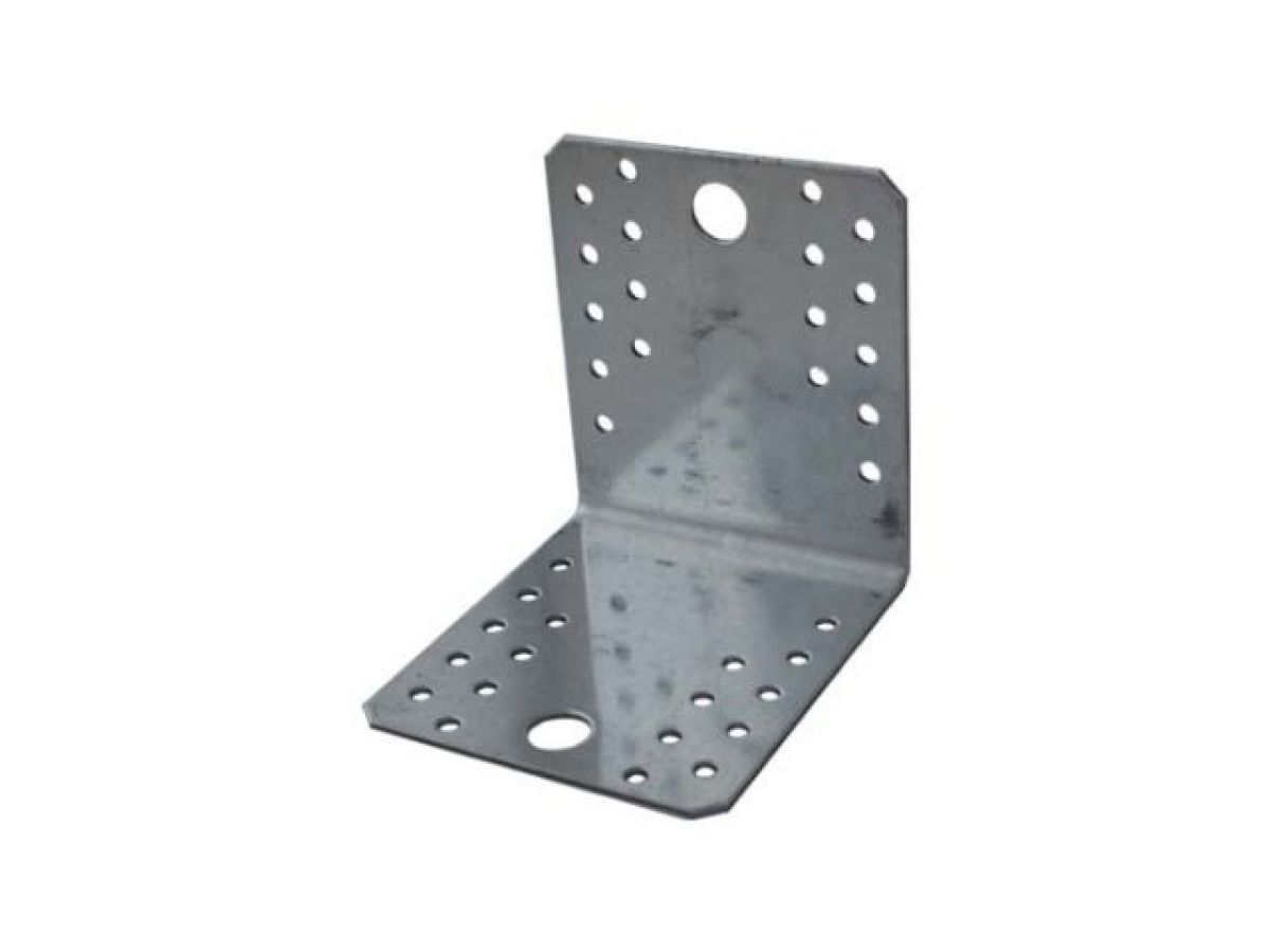 Уголок крепежный 90х105x105 mm KU 1.8 mm белый цинк STARFIX SMP-76210-1