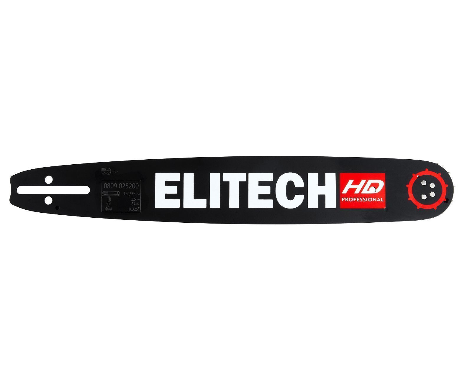 Аксессуар__Шина пильная 38 см (0,325" / 1,5 мм / 64 зв) (0809.025200) ELITECH 209358