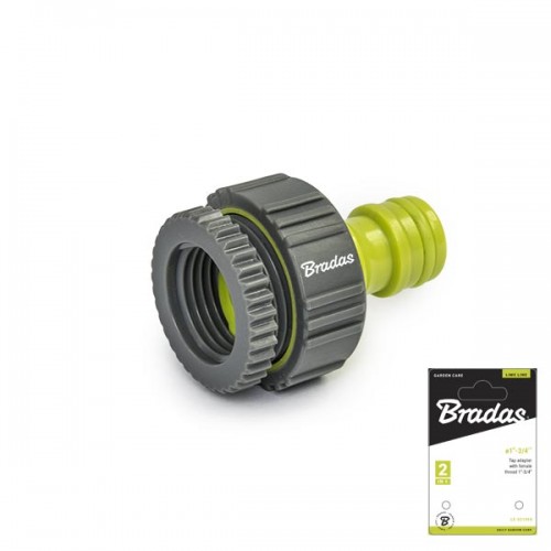 Адаптер с внутренней резьбой  1/2" - 3/4" LIME LINE SOFT  BRADAS LE-S2198K