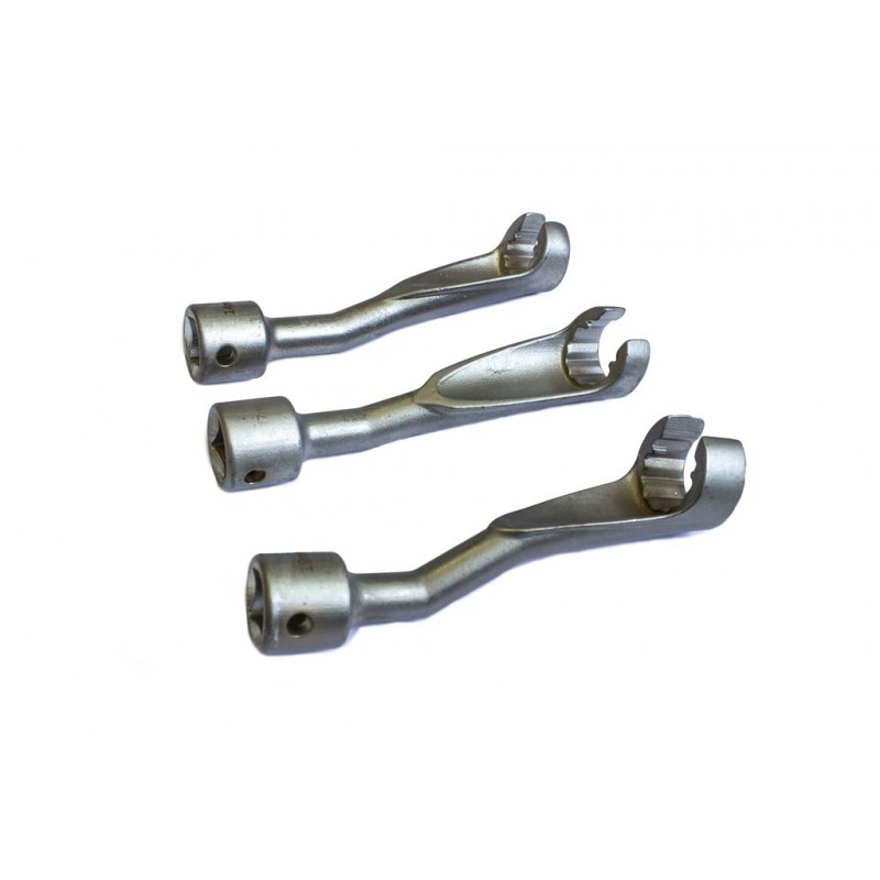 Набор ключей разрезных для топливных линий (3 пр.) (14-17-19 мм.)  ...Rock FORCE RF-7513S