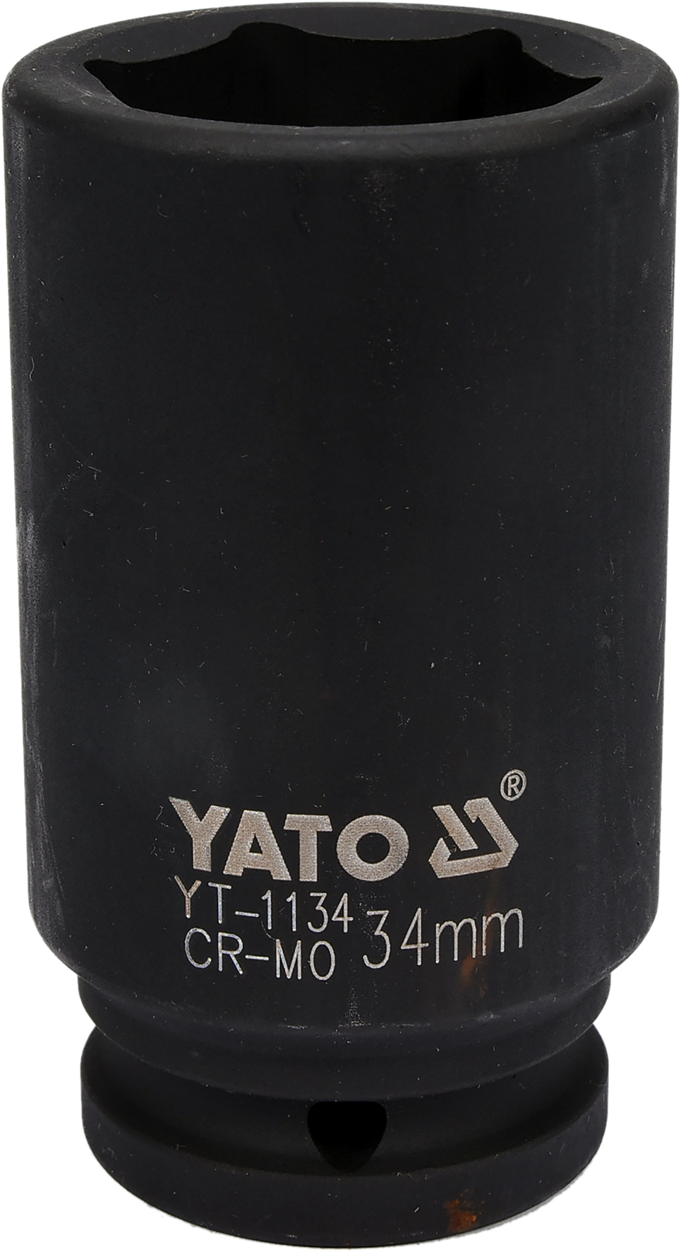 Головка торцевая ударная 3/4" 6гр. 34mm L90mm CrMo  YATO YT-1134
