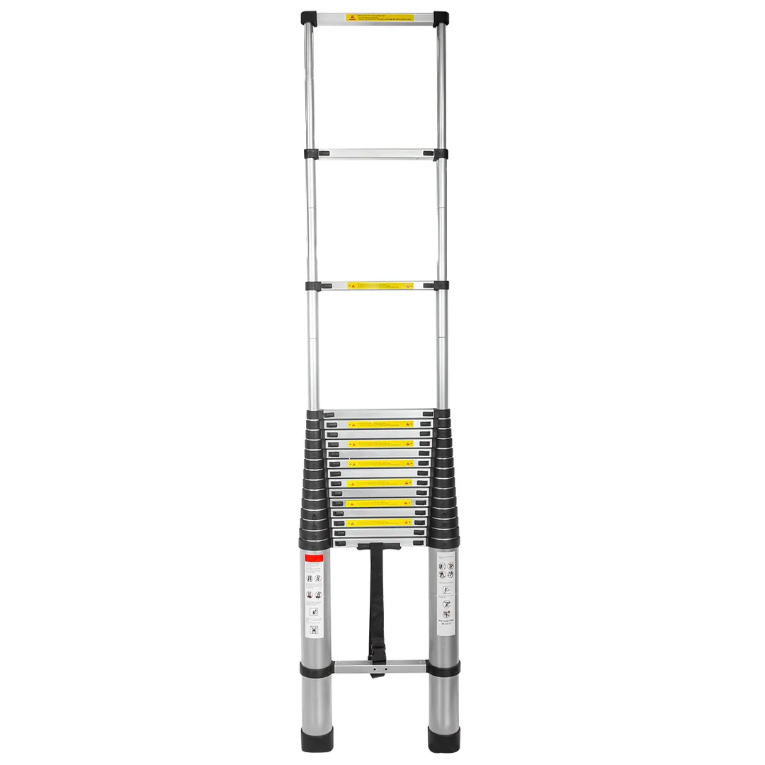 Лестница телескопическая алюминиевая бытовая 7.2м (17 ступ.)  ...FORCEKRAFT BL-T720