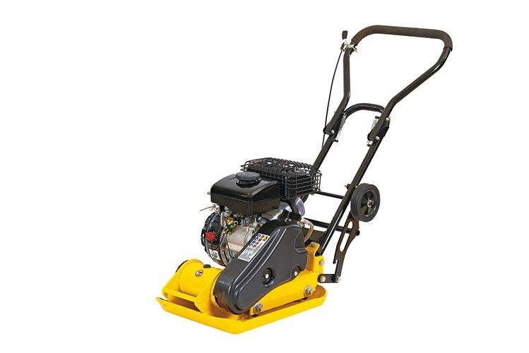 Виброплита T-80 86 кг, 13кН Loncin бак, коврик, колесный комплект TOR 1025049