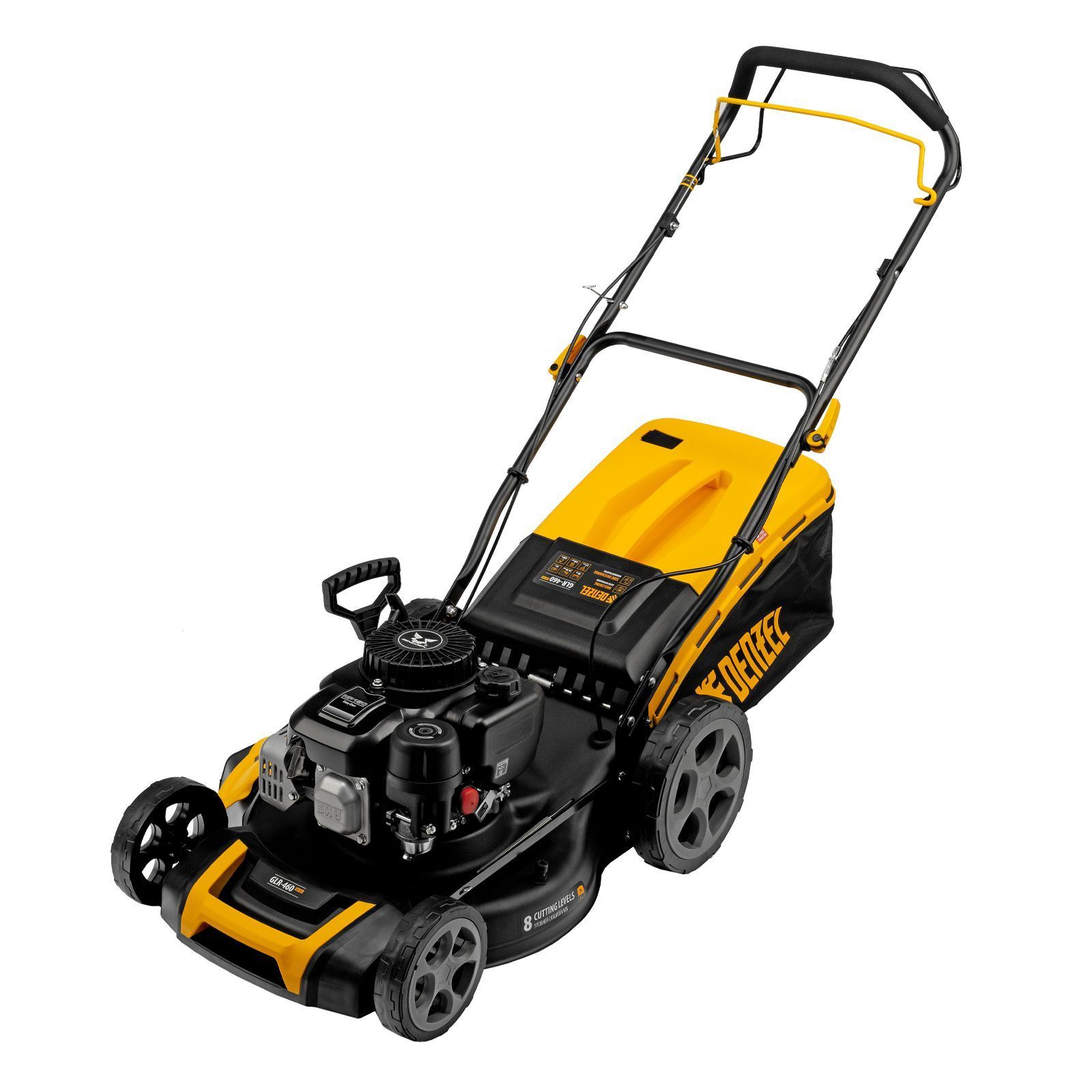 Газонокосилка бензиновая GLR-460SP-ZS, 149 см3, ширина 46 см, привод, травосборник 65 л//  DENZEL 58824