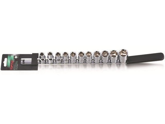 Набор головок 1/2", 10-22мм, 11пр. 6гр. на подвесе Toptul GAAQ1104