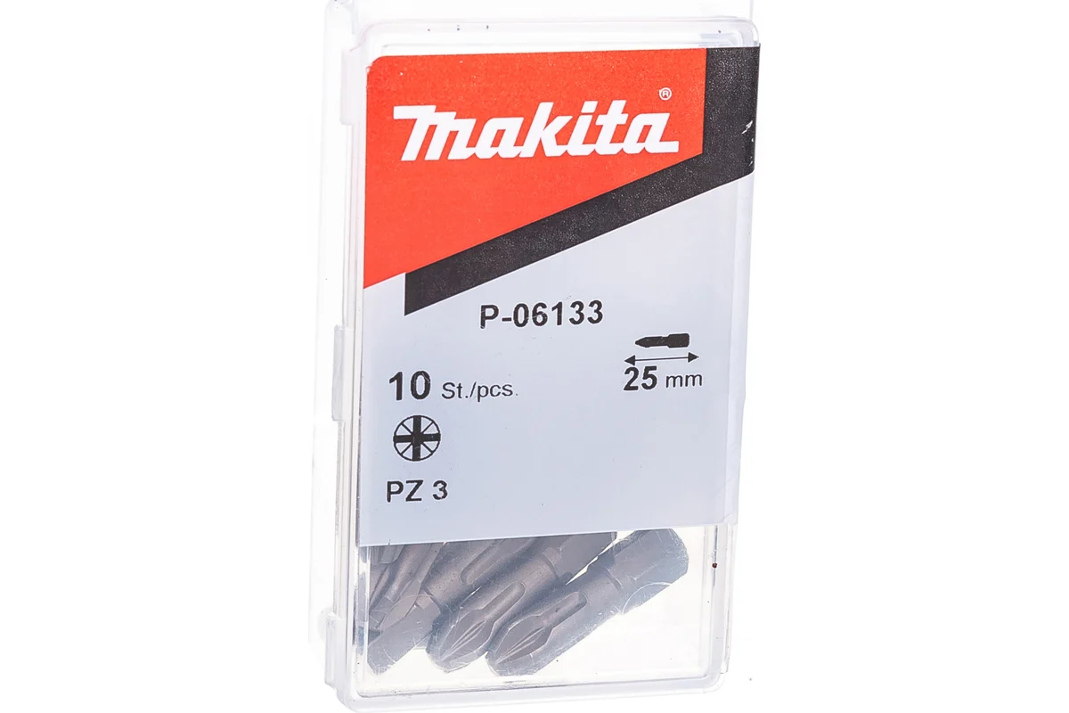 Насадка PZ3, 25 мм, C-form, 10 шт.  MAKITA P-06133