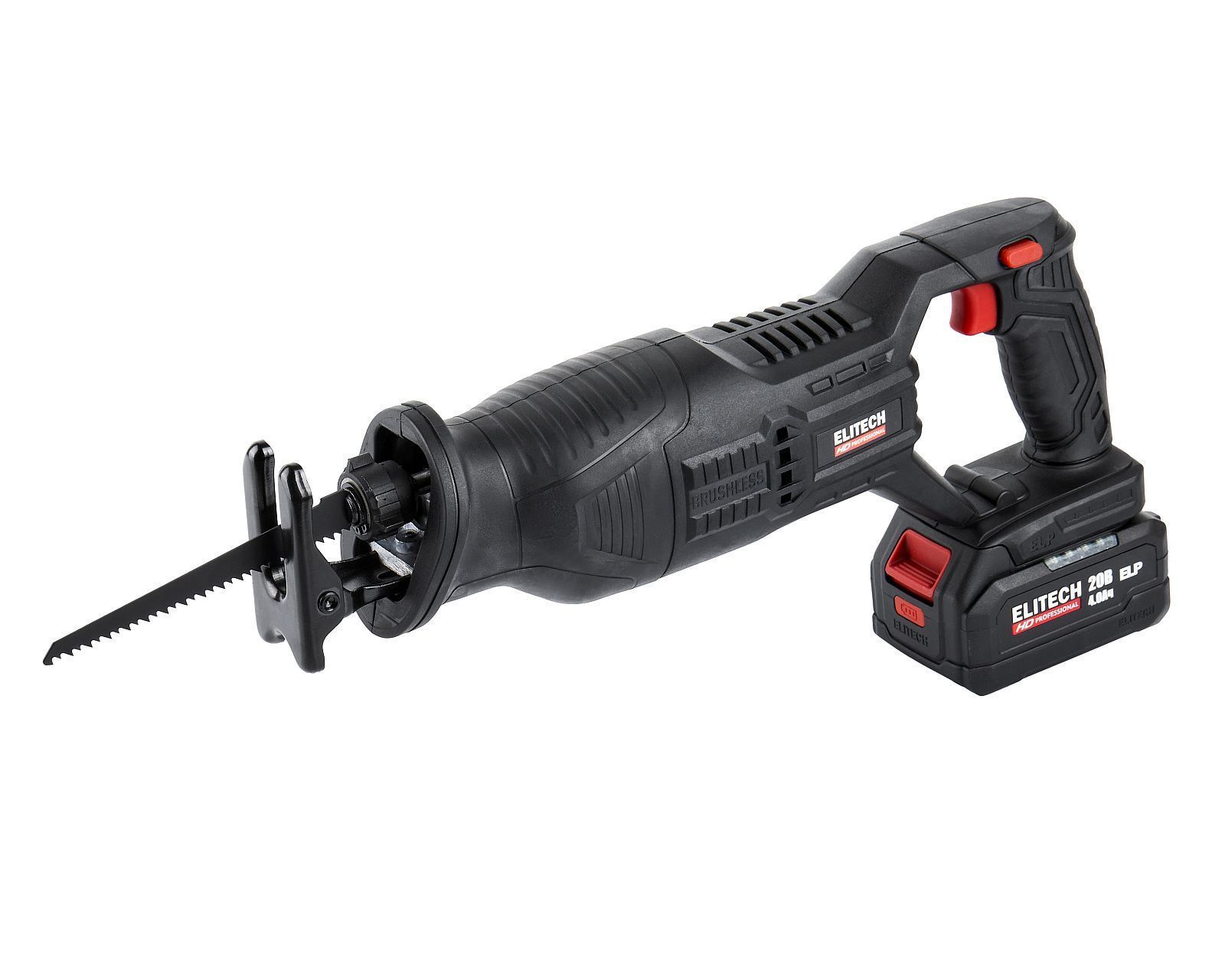 Пила сабельная аккумуляторная SSC 2028BL (HD / 20V / 1х4.0 Ah / BL) ELITECH 205757