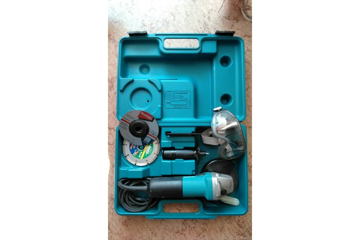 Аксессуар_Кейс пластиковый для УШМ 115-125 мм (GA5030 / 9558HN) MAKITA 824736-5