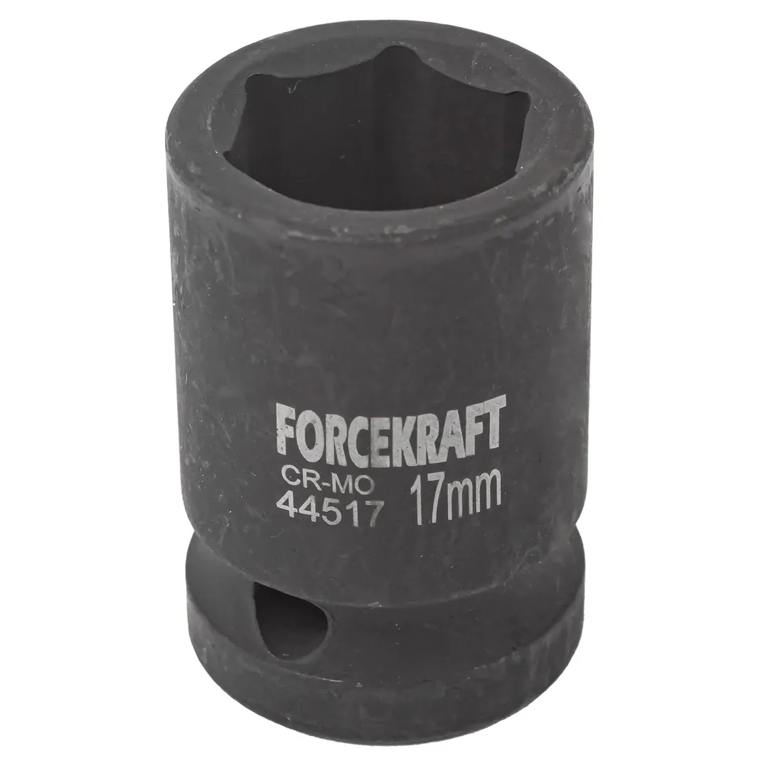 Головка ударная 17мм (6гр.),1/2"  FORCEKRAFT FK-44517