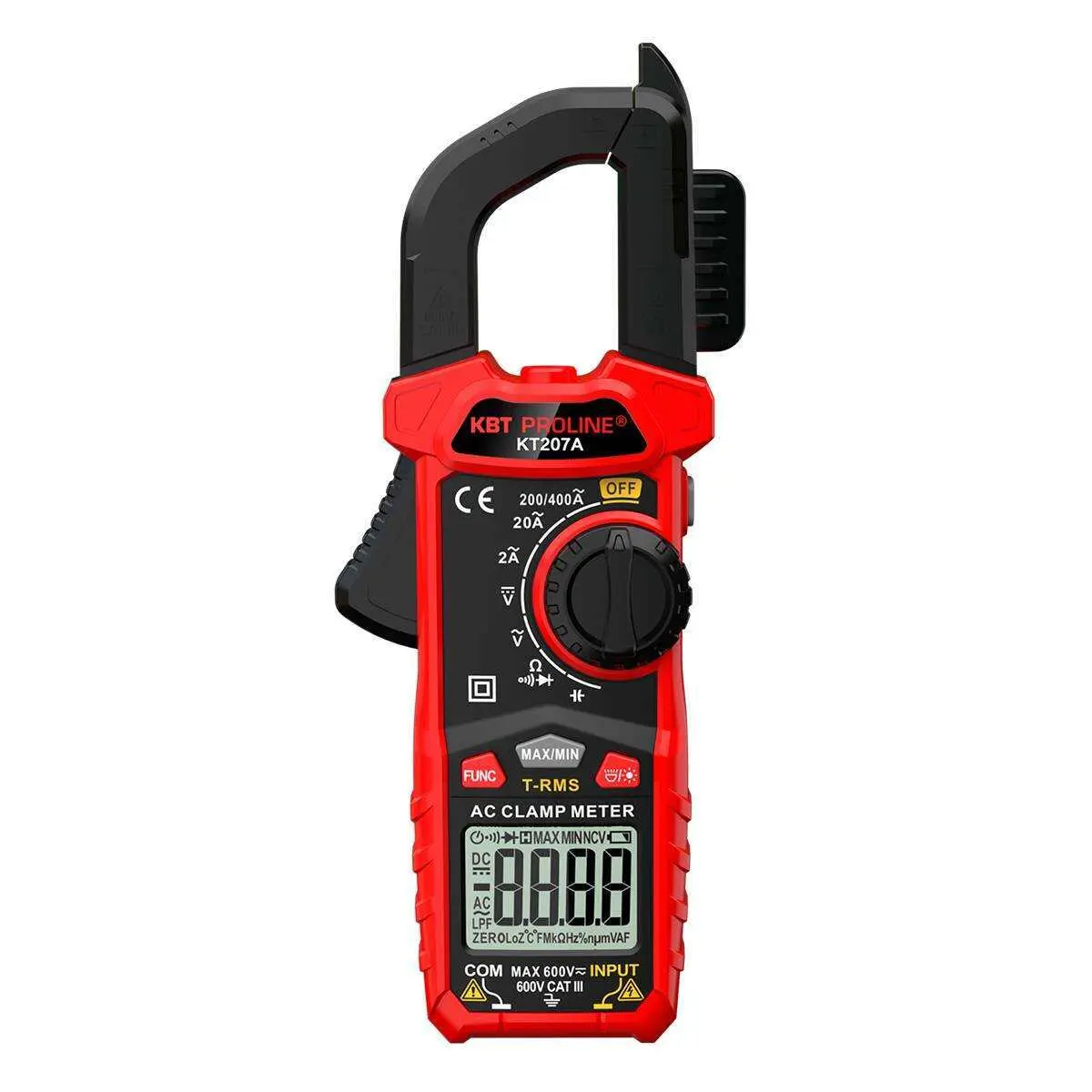Токовые клещи цифровые KT 207A серия PROLINE (КВТ) КВТ 91919