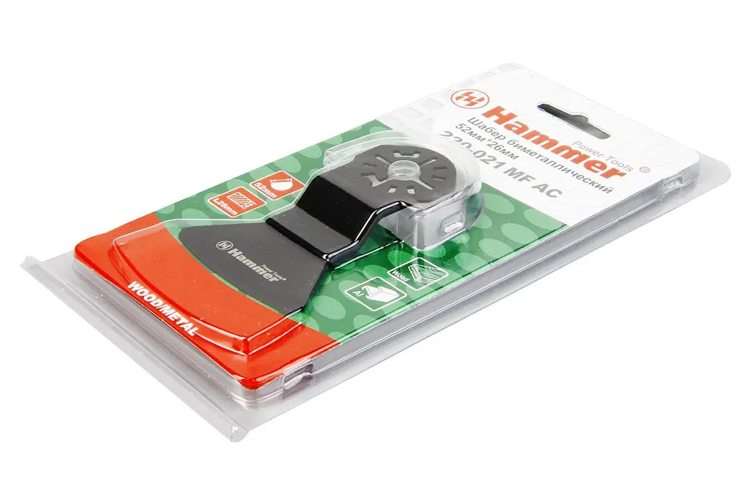 Полотно для МФИ Hammer Flex 220-021 MF-AC 021  шабер, 52x26мм, раствор/клей Hammer 220-021