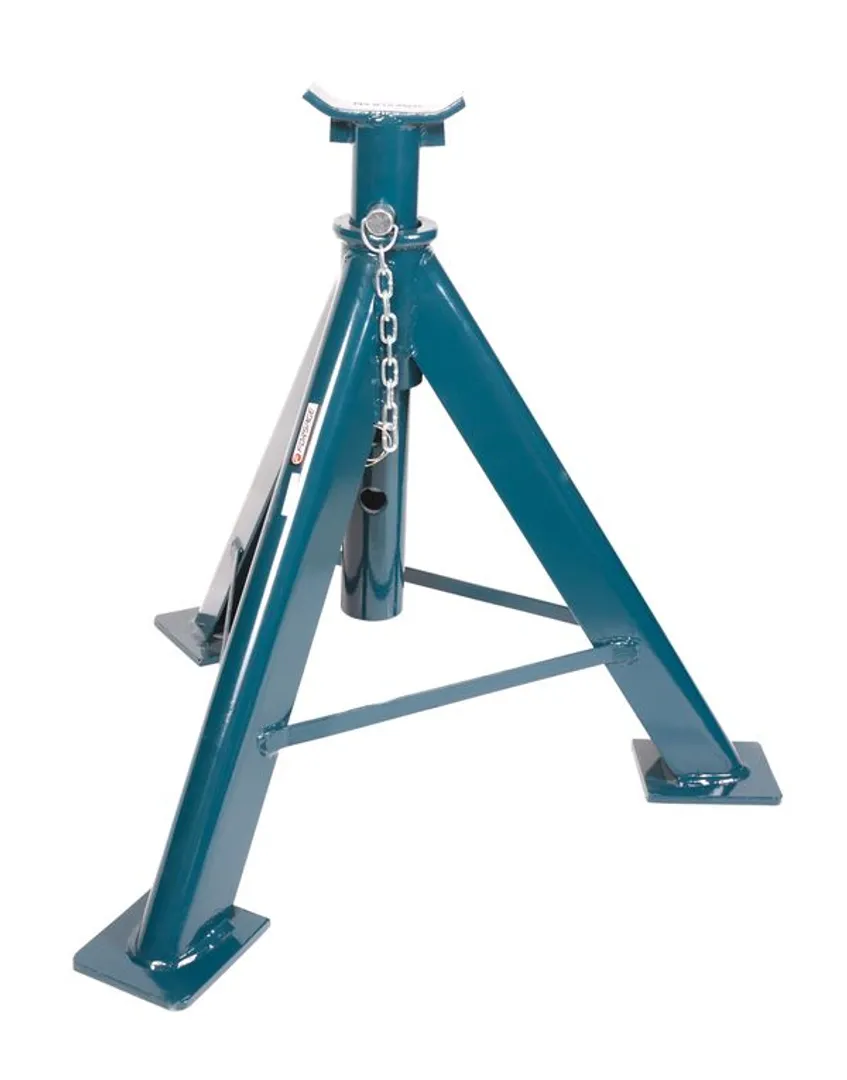 Подставка ремонтная механическая с фиксацией и упорными пятками 10т (h min-700мм,h max-980мм)  ...Forsage F-TRF31002-1