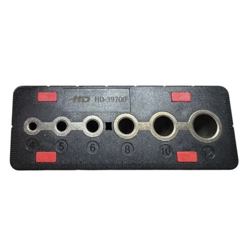 Кондуктор шаблон для сверления отверстий 4, 5, 6, 8, 10, 12мм H-D HD-39700
