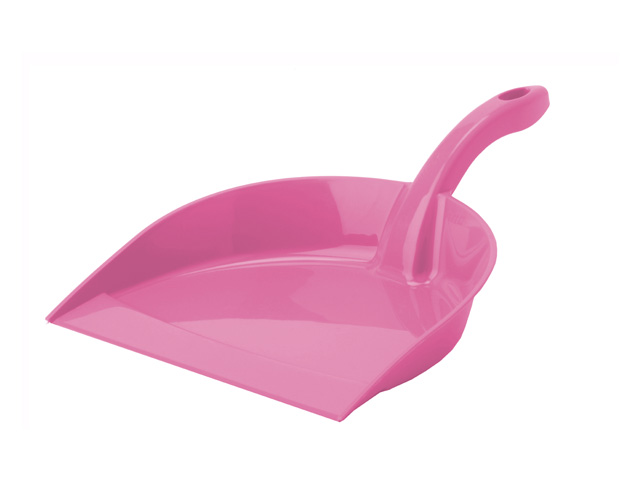 Совок пластмассовый ИДЕАЛ, розовый  IDEA М5190
