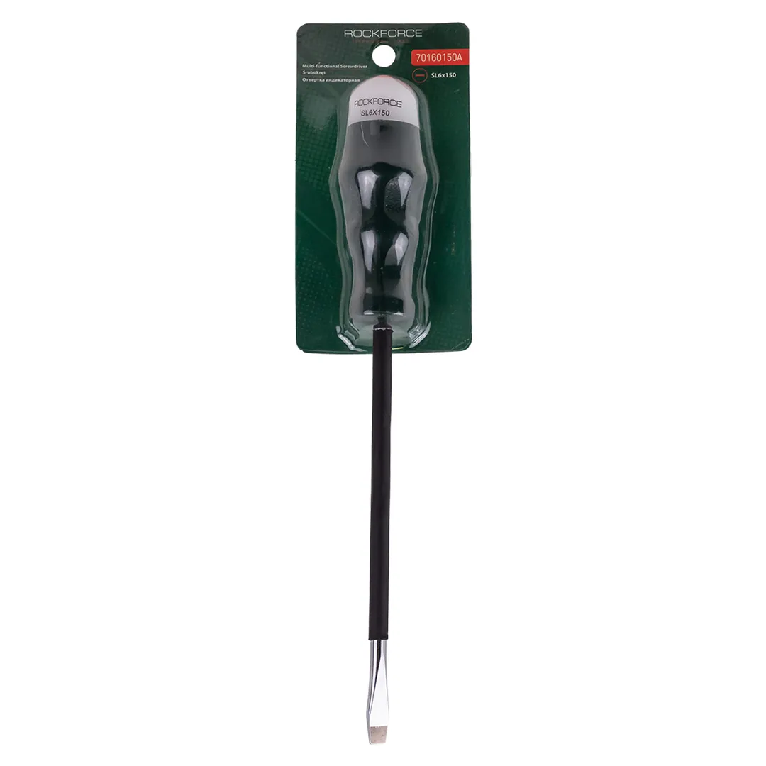 Отвертка индикаторная SL6x150  Rock FORCE RF-70160150A