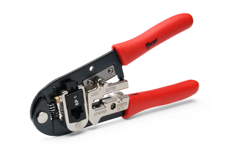 Пресс-клещи для RJ разъемов JT-01 серия ПРОФИ ()  КВТ 55928