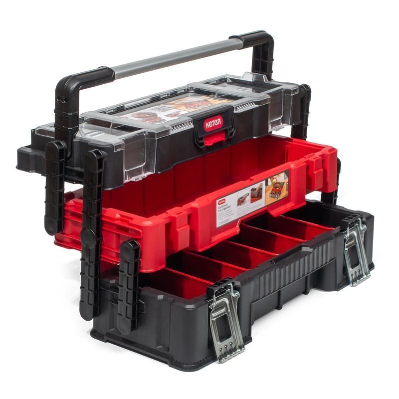 Ящик для хранения инструментов  Cantilever Trio organizer Black   KETER 17198033